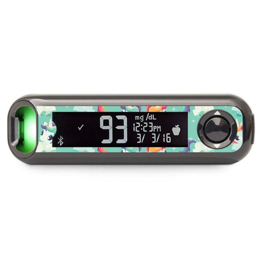 Peelz Little Ponies Bayer Contour© Next One Glucometer Peelz/Stickers Dark Slate Gray