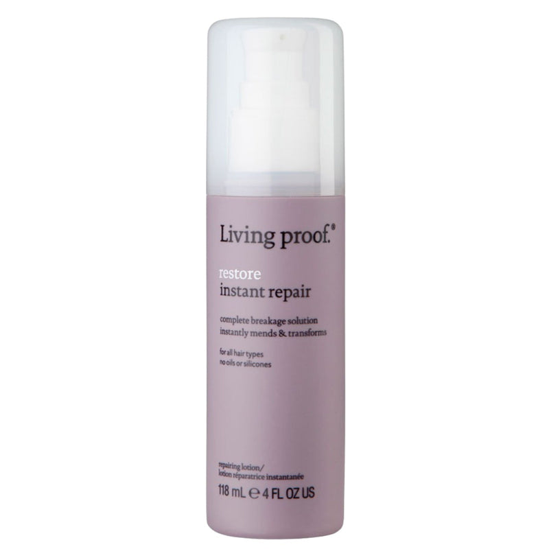 Nava Beauty Living Proof Restore Instant Repair Cream 4 Oz Hair Dark Gray