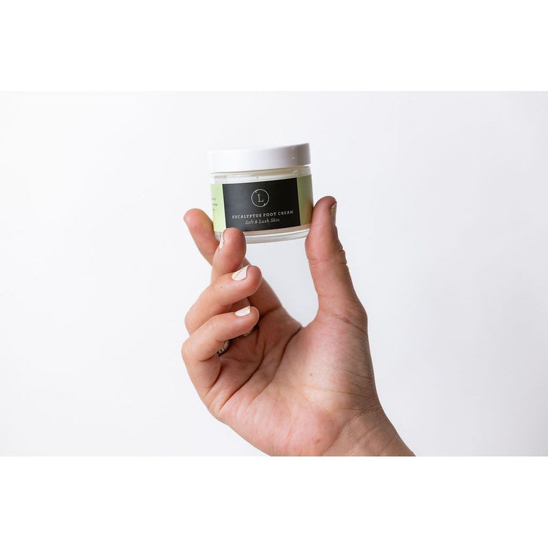 Lizush Eucalyptus Shea Butter Foot Cream CREAMS & OILS Lavender