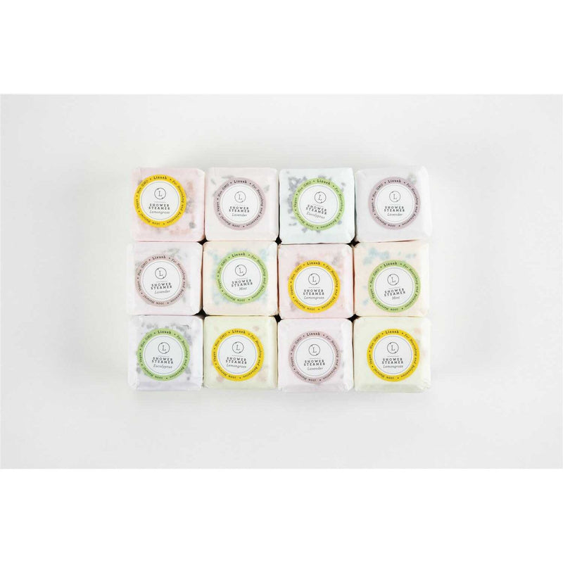 12-Piece Shower Steamers Gift Set – Natural Aromatherapy