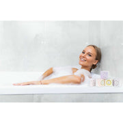 Lizush Mixed scents Shower Steamers Gift Set - 5 Big Fizzies, Cheer Up Package Unisex gift set Light Gray No,Yes