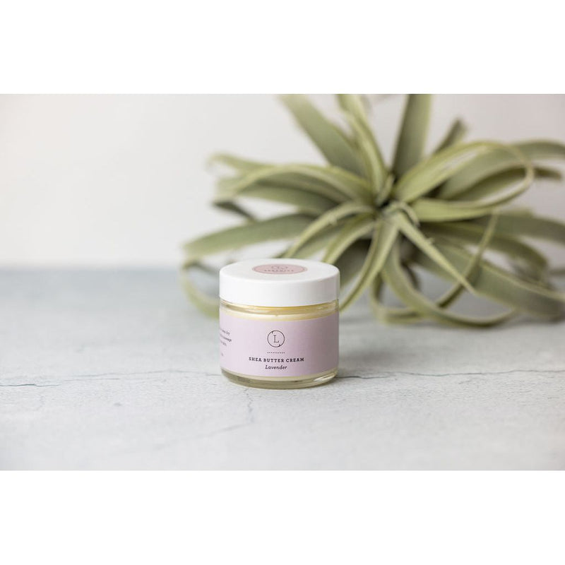 Lizush Lavender Shea Butter Body Cream – Natural Moisturizer Body Creams Lavender
