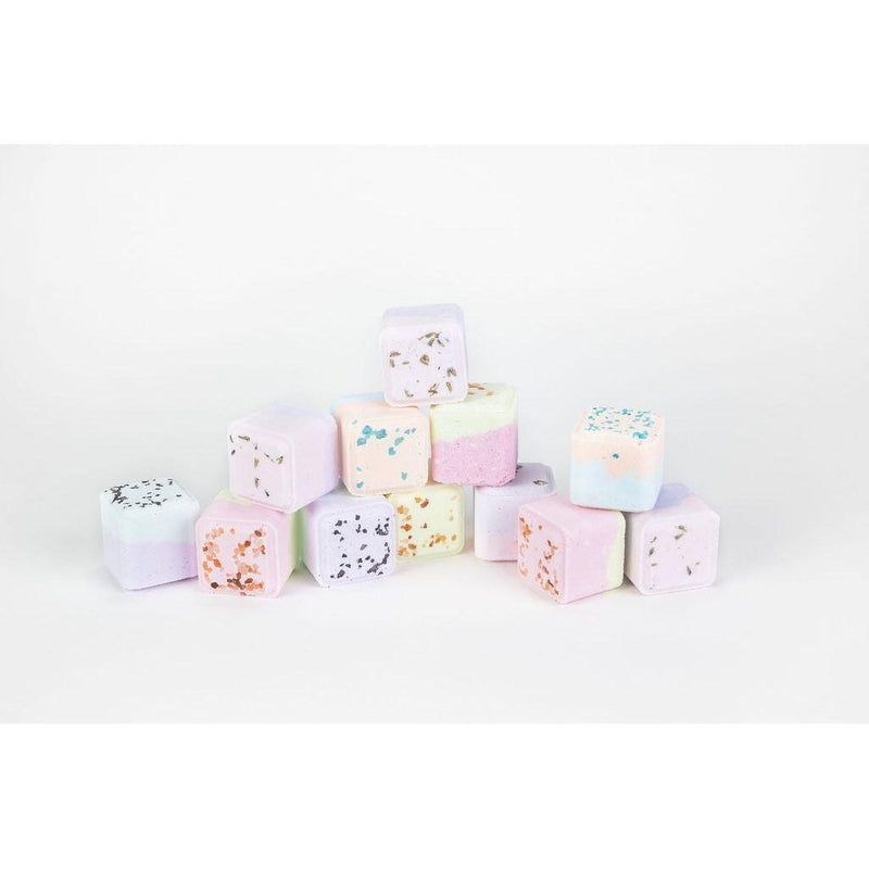Lizush Mixed scents Shower Steamers Gift Set - 5 Big Fizzies, Cheer Up Package Unisex gift set White Smoke No,Yes