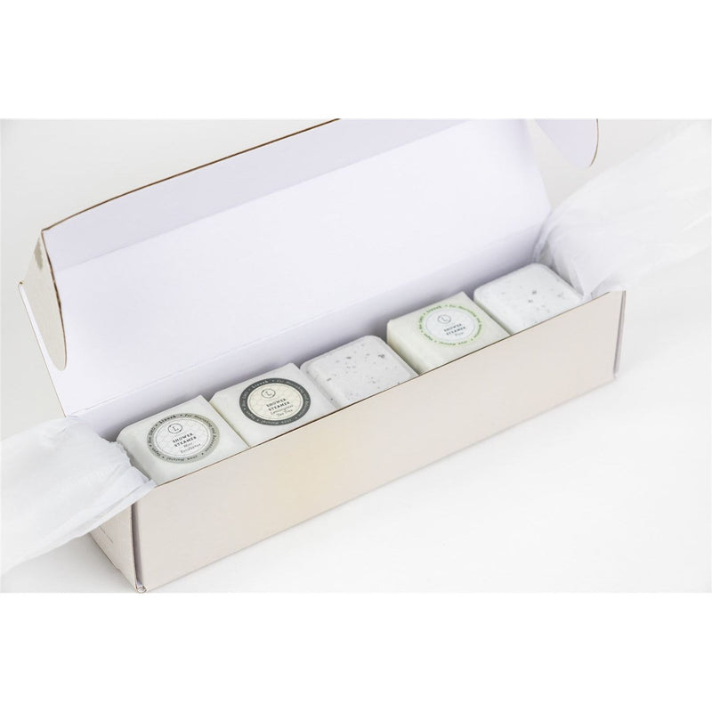 Lizush Earthy Shower Steamer, Refreshing Gift Box for Men and Women, Set of 5 Shower Steamers BATH BOMBS & SHOWER STEAMERS Lavender Yes
