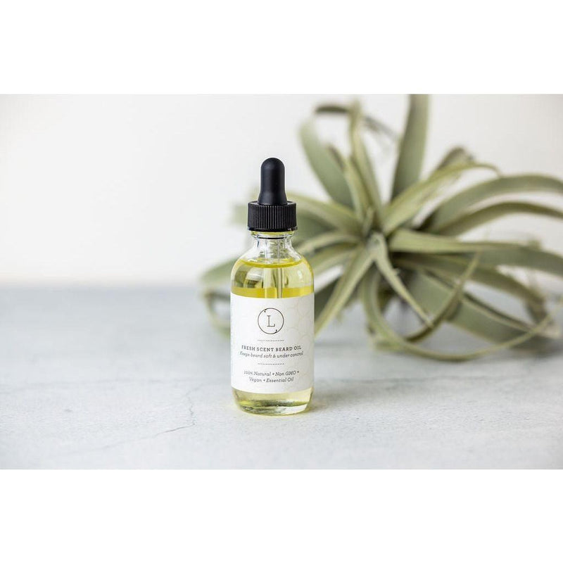 Lizush Natural Handmade Beard Oil, Beard Softener, Beard Moisture, Beard care CREAMS & OILS Light Gray