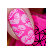UberChic Beauty Love and Marriage-05 Stamping Plate Pale Violet Red