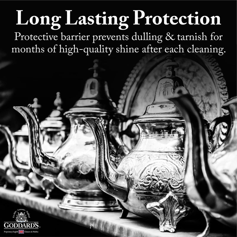 Goddard's Goddard's Silver Polishing Cloth 0.5oz polish silver Black