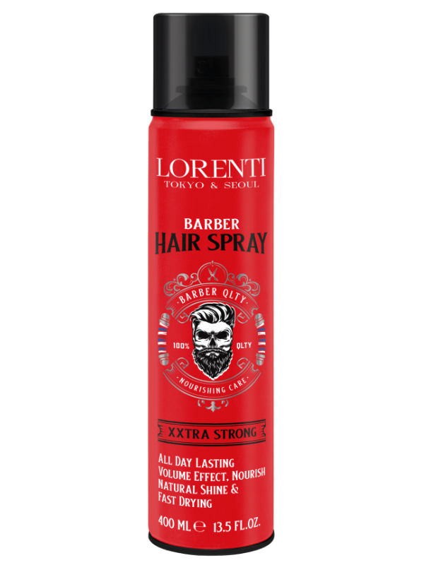 Vip Barber Supply Lorenti Hair Spray 400ml Hair Spray Firebrick XXtra Strong