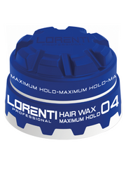 Vip Barber Supply Lorenti Hair Styling Wax Styling Wax Midnight Blue 04 Maximum Hold