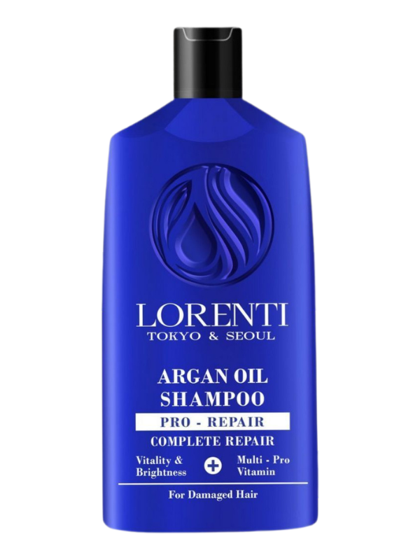 Vip Barber Supply Lorenti Shampoo 630ml - Sulfate-Free, Keratin & Argan Infusion for Healthy Hair Shampoo White Smoke Argan Oil Pre-Repair