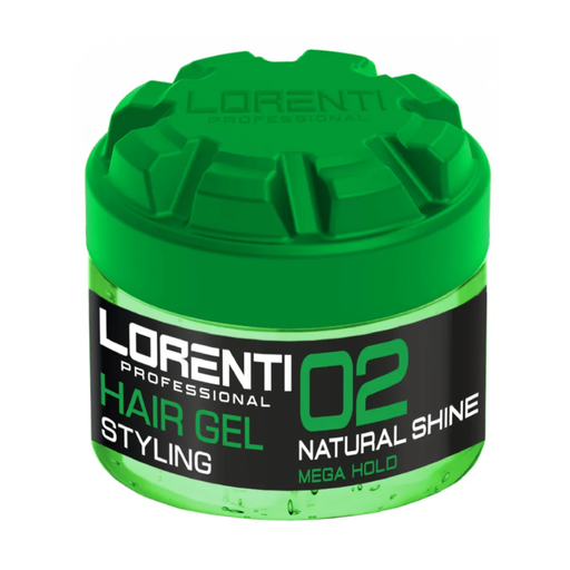 Vip Barber Supply Lorenti Hair Styling Gel 300ml Styling Gel Forest Green 02 Natural Shine Mega Hold