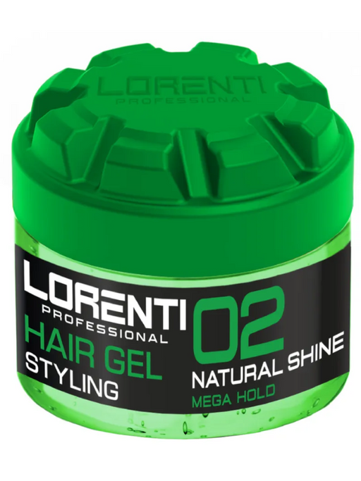 Vip Barber Supply Lorenti Hair Styling Gel 300ml Styling Gel Forest Green 02 Natural Shine Mega Hold