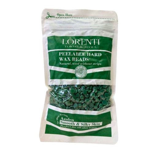 Vip Barber Supply Lorenti Peelable Hard Wax Beads 250g Depilatory Wax Light Gray Azulen