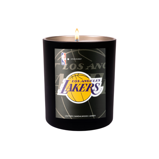 Aroma360 NBA My Way Candle Candle Black Los Angeles Lakers