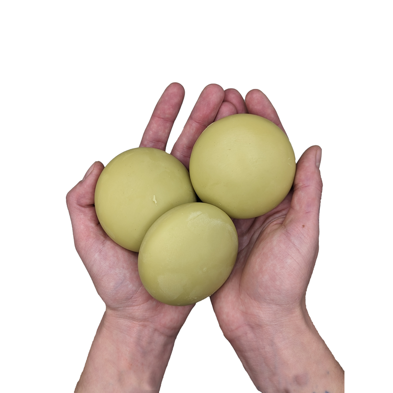 By Robin Creations Eczema Relief Zero Waste Solid Lotion Bar Deodorant & Body Care White Smoke