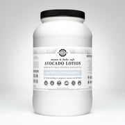 Rustic Strength Avocado Lotion | Mama + Baby Safe Lotion White Smoke Gallon Jar Plastic