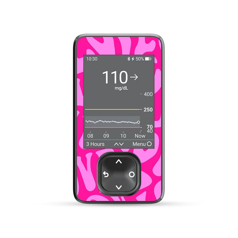 Peelz Love DEXCOM G7 and Stelo and G6 Touchscreen Receiver Sticker Peelz/Stickers Dim Gray