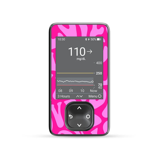 Peelz Love DEXCOM G7 and Stelo and G6 Touchscreen Receiver Sticker Peelz/Stickers Dim Gray