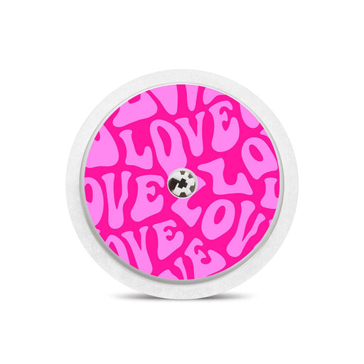 Peelz Love Freestyle Libre 2 Peelz/Stickers White Smoke Sensor Only