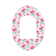 Peelz Lovely Mermaids Pod Patch Tape - Pump Peelz Patch Medical Tape White Smoke 1-Pack Omnipod Tape