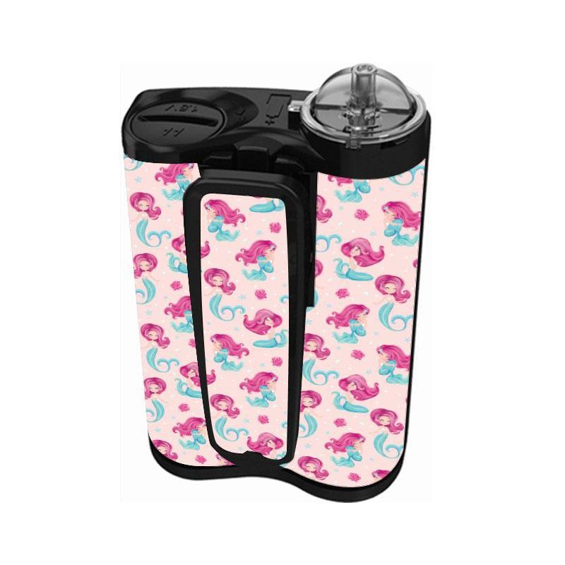 Peelz Lovely Mermaids Sticker for Medtronic MiniMed 770G & 780G Peelz/Stickers White Smoke Whole System Peelz (front back + clip),Front Peelz,Back and Clip Peelz