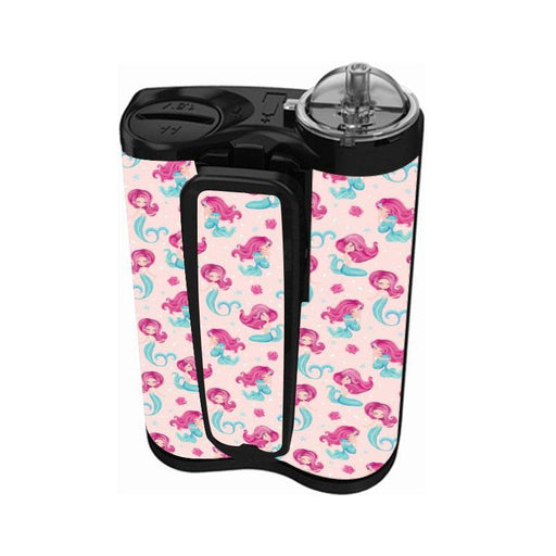 Peelz Lovely Mermaids Sticker for Medtronic MiniMed 770G & 780G Peelz/Stickers White Smoke Whole System Peelz (front back + clip),Front Peelz,Back and Clip Peelz