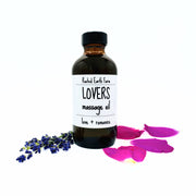 Rooted Earth Farm + Apothecary Lovers Massage Oil Bath + Body Oils White Smoke