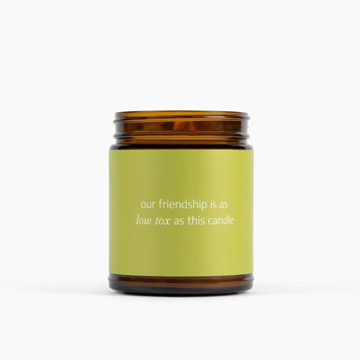 Fontana Candle Co Low Tox Friendship Jar Candle Candles Dark Khaki