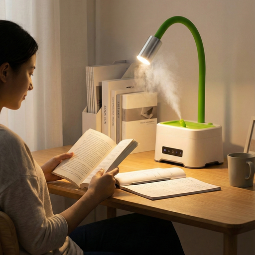 ZAQ Skin & Body ZAQ Lumin Aromatherapy Diffuser | Ultrasonic Mist, LED Lamp & Humidifier Diffusers Black Green