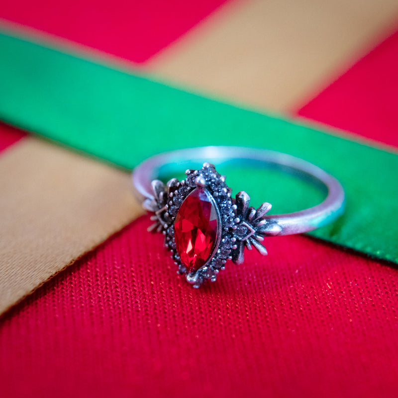 Fragrant Jewels Lump of Coal - Jewel Candle Jewel Candle Firebrick Ring / 5,Ring / 6,Ring / 7,Ring / 8,Ring / 9,Ring / 10