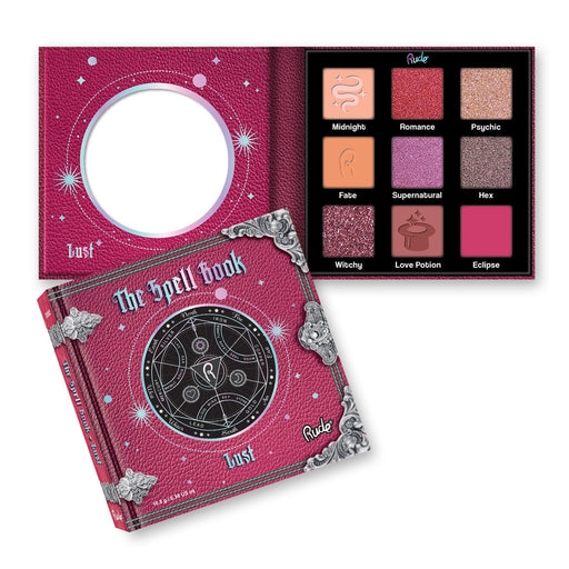 Rude Cosmetics The Spell Book Collection Palette Eyeshadow White Smoke Lust