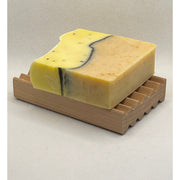 Lustful Bath, LLC LEMON POPPYSEED HANDCRAFTED SOAP Cold Process Soap Gray