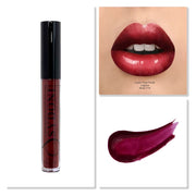 Sydoni Skincare and Beauty Sydoni Skincare And Beauty - Lustre Vinyl Finish High Shine Lip Gloss 4G (15 Shades) Lip Gloss Tan Shade V10-VINYL FINISH DEEP RICH PLUM
