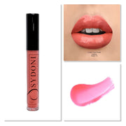 Sydoni Skincare and Beauty Sydoni Skincare And Beauty - Lustre Vinyl Finish High Shine Lip Gloss 4G (15 Shades) Lip Gloss Dark Salmon Shade V4-VINYL FINISH SHEER PALE PINK