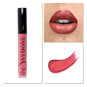 Sydoni Skincare and Beauty Sydoni Skincare And Beauty - Lustre Vinyl Finish High Shine Lip Gloss 4G (15 Shades) Lip Gloss Dark Salmon Shade V5- VINYL FINISH MEDIIM PINK with WARM UNDERTONE