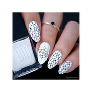 UberChic Beauty Luxe In Lines Stamping Plate Black