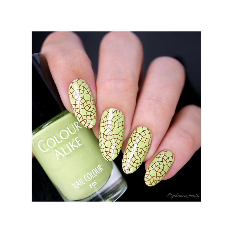 UberChic Beauty Luxe In Lines Stamping Plate Tan