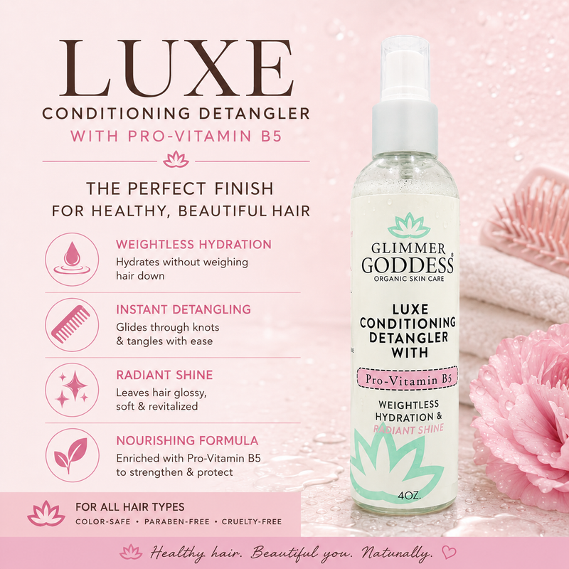 Luxe Conditioning Detangler with Pro-Vitamin B5 – Weightless Hydration & Radiant Shine