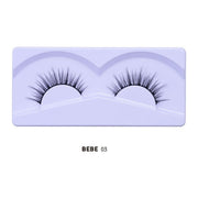 Prolux Cosmetics Faux Mink Lashes Eyelashes Eyelashaes Light Gray #3-Bebe