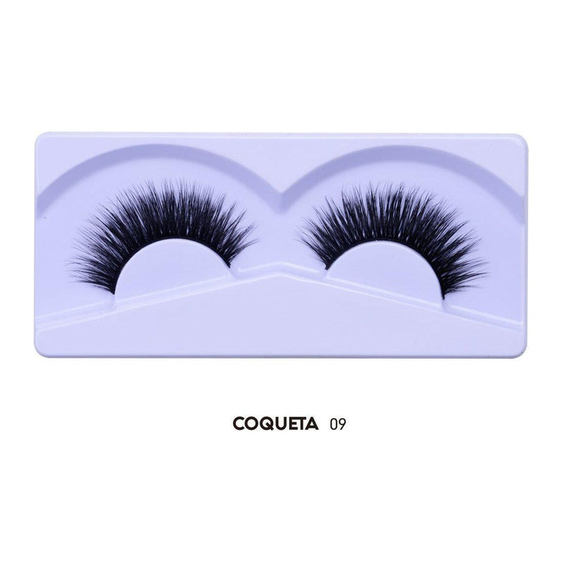Prolux Cosmetics Faux Mink Lashes Eyelashes Eyelashaes Thistle #9- Coqueta