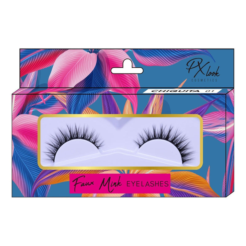 Prolux Cosmetics Faux Mink Lashes Eyelashes Eyelashaes Dark Slate Blue #1-Chiquita,#2-Preciosa,#3-Bebe,#4-Bella,#5-Chula,#6-Nena,#7-Bonita,#8-Hermosa,#9- Coqueta,#10- Consentida,#11-Mamacita,#12- Reina
