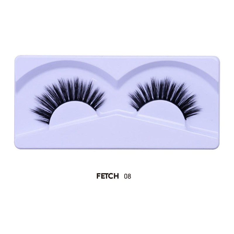 Prolux Cosmetics Faux Mink Lashes Eyelashes Eyelashes Light Gray #8-Fetch