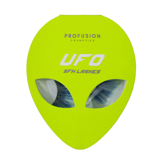 Profusion Cosmetics UFO | SFX Glow-In-The-Dark Lashes Lashes Green Yellow