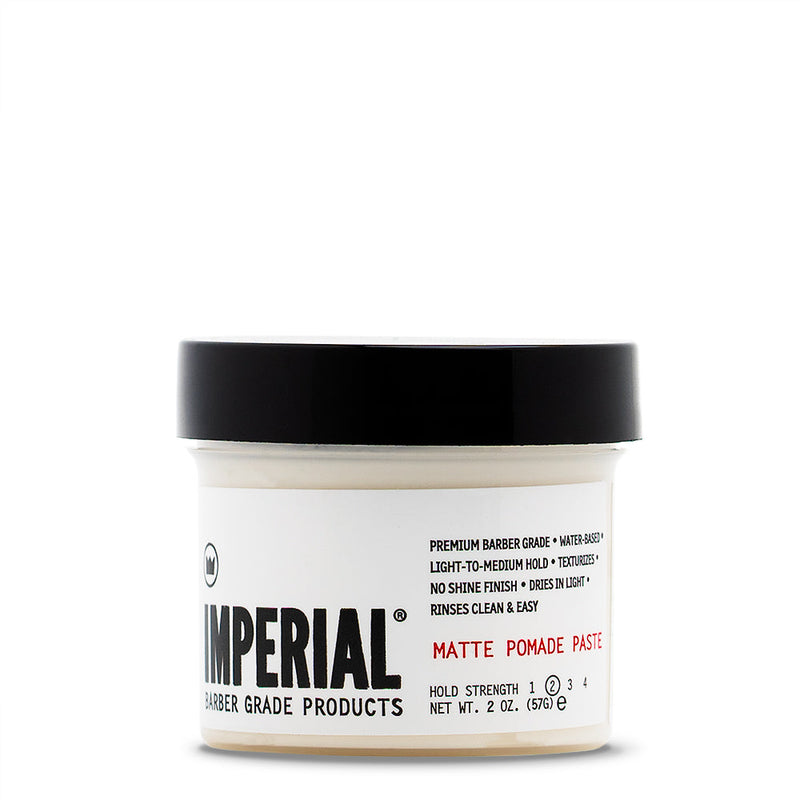 Imperial Barber Products Matte Pomade Paste - 2 oz Travel Size Hair Lavender