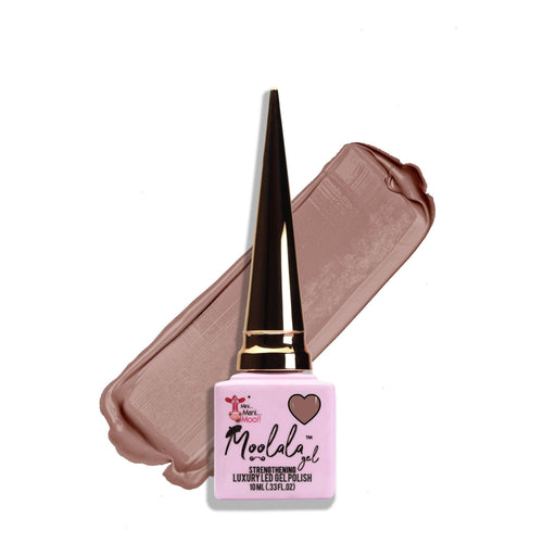 minimanimoo Moolala™ 2 Step Gel - #4 Mauve Nail Polish Rosy Brown