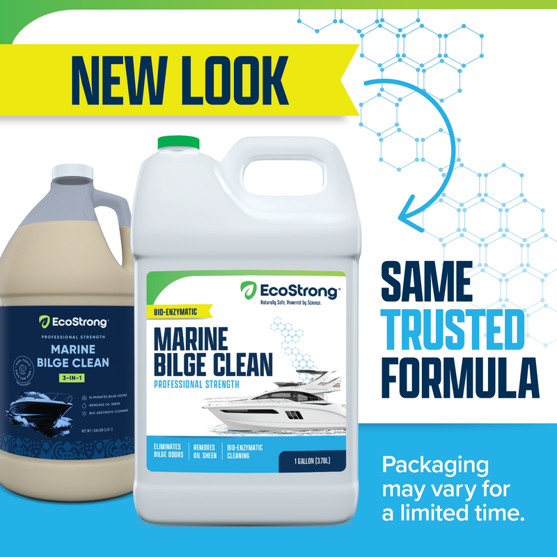 EcoStrong Marine Bilge Clean Marine > Bilge Cleaner White Smoke 1 Gallon Jug
