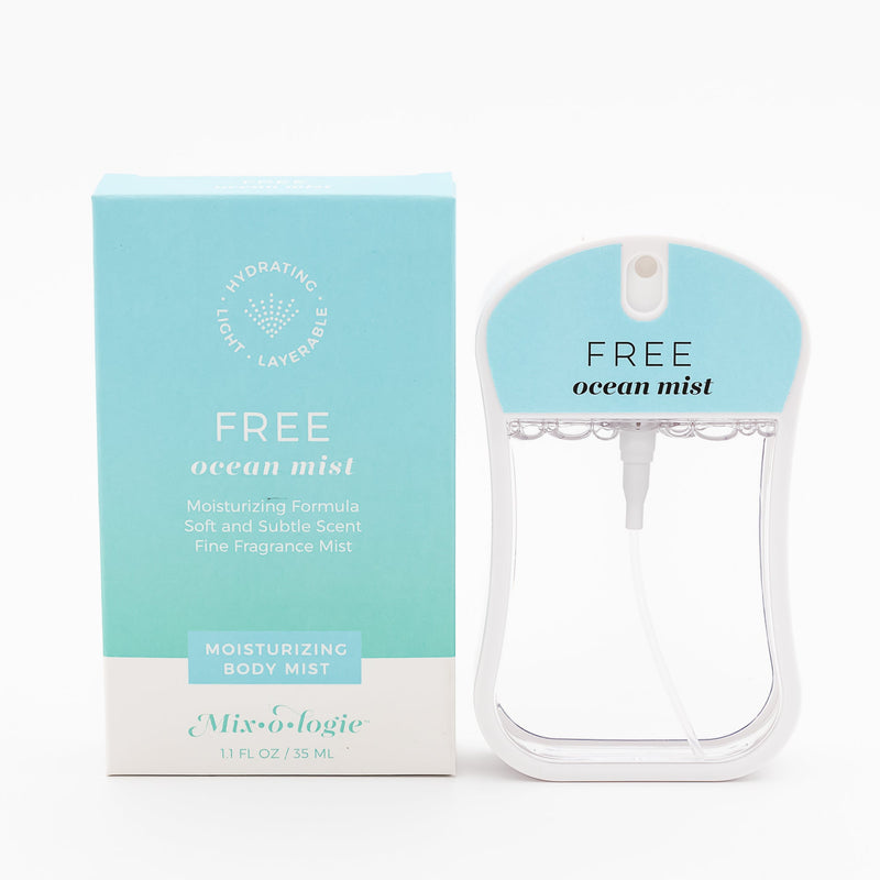 MIXOLOGIE Mixologie Free (Ocean Mist) Women's Products White Smoke Moisturizing Body Mist