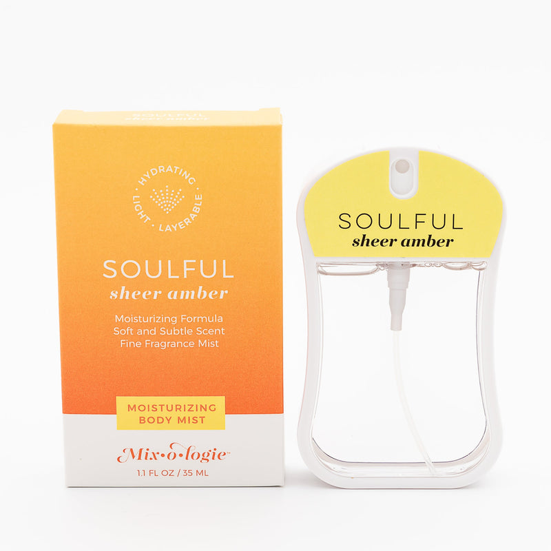 MIXOLOGIE Mixologie Soulful (Sheer Amber) Women's Products White Smoke Moisturizing Body Mist