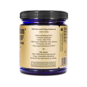 Sun Potion Chaga Mushroom Powder (Wildcrafted) Adaptogen Wheat 70g Jar