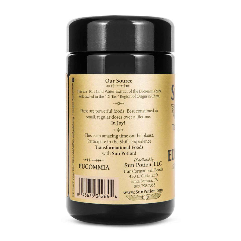 Sun Potion Eucommia (Wildcrafted) Adaptogen Dark Slate Gray 70g